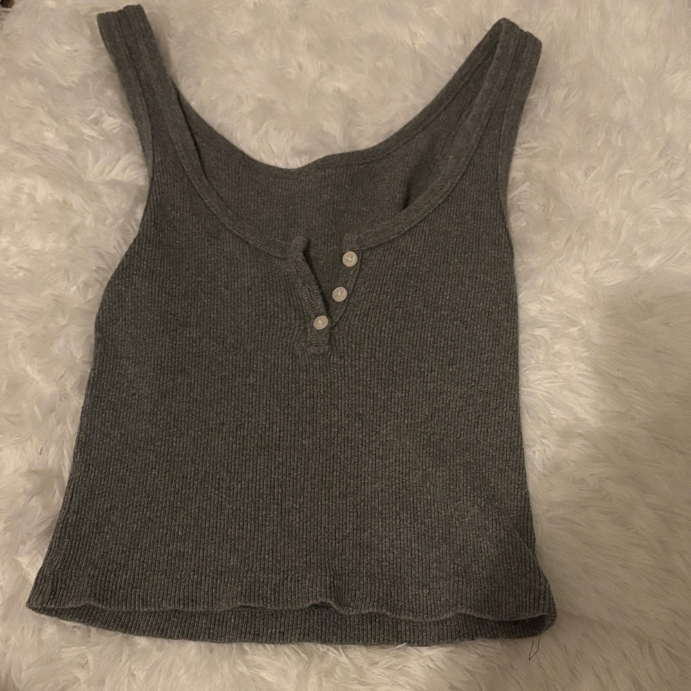 Brandy Melville grey top
